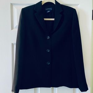 Charter Club Black Blazer Size 6
